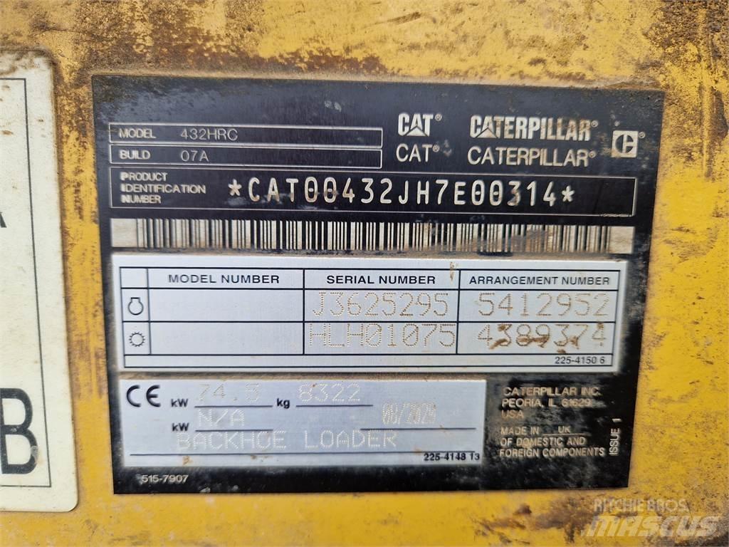 CAT 432-07 Graaf-laadcombinaties