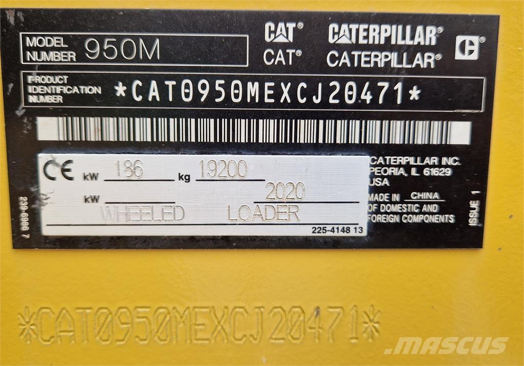 CAT 950M Wielladers