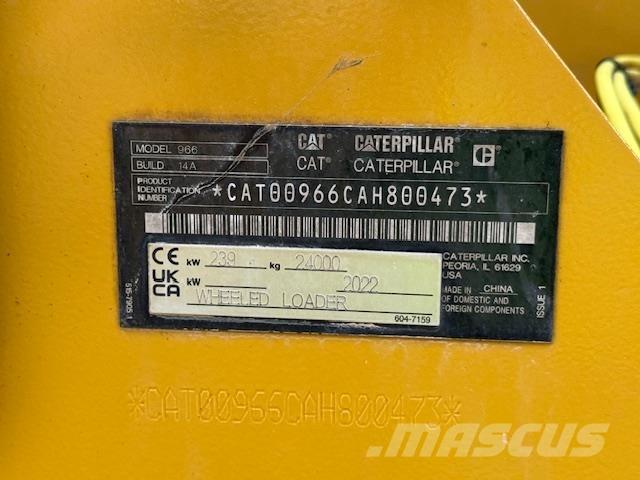CAT 966 Wielladers