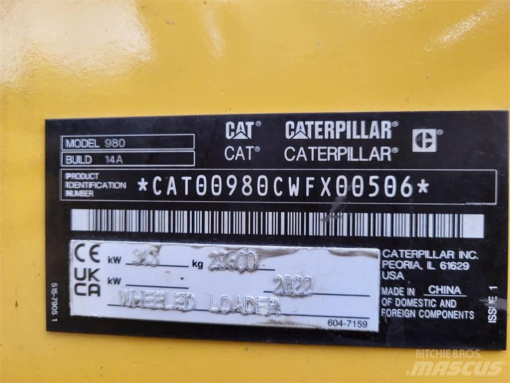 CAT 980 Wielladers