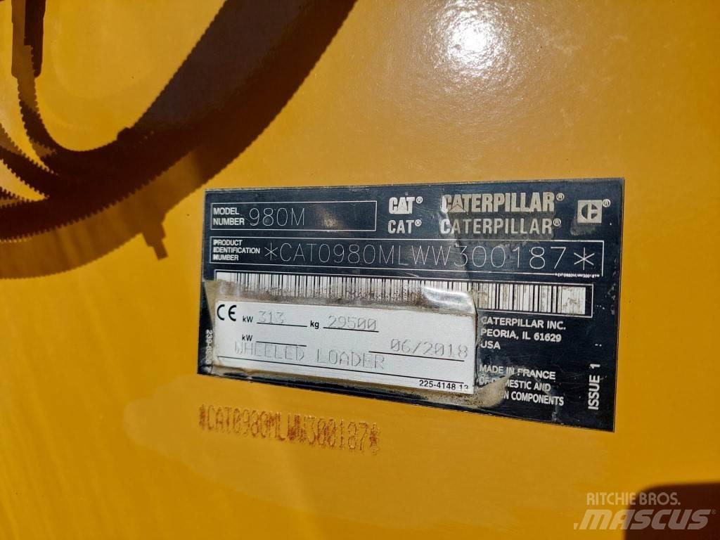 CAT 980M Wielladers