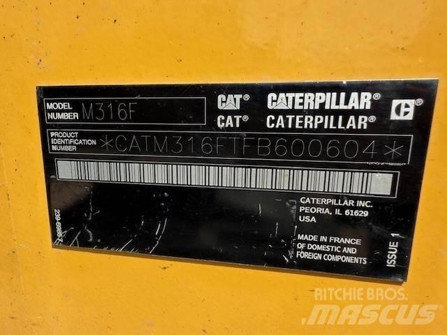 CAT M316F Bouw - Overige