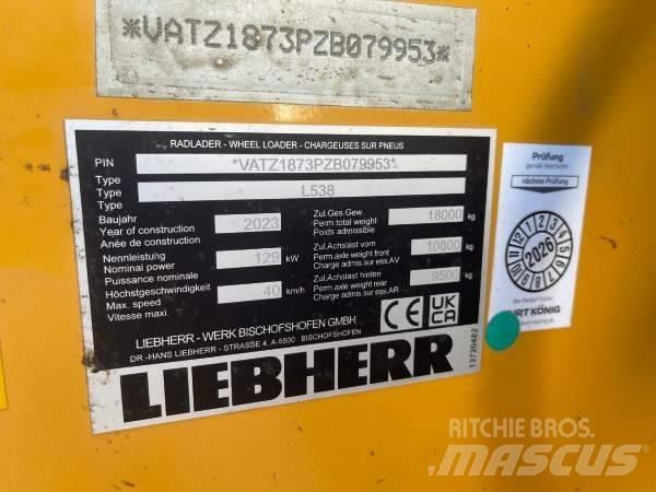 Liebherr L 538 V Wielladers