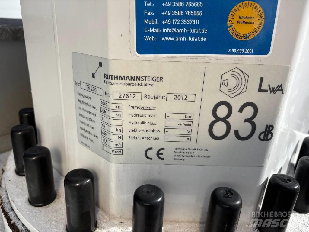Ruthmann TB 220 Auto hoogwerkers