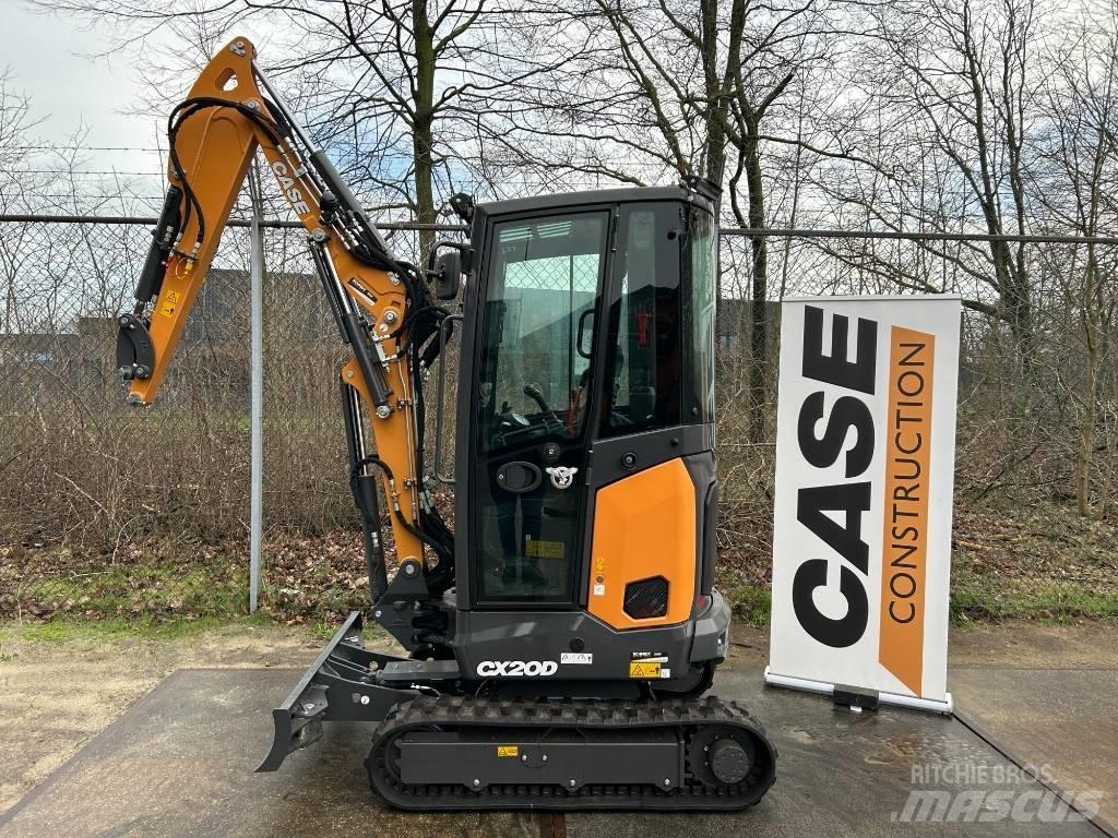 CASE CX20D Minigraafmachines < 7t
