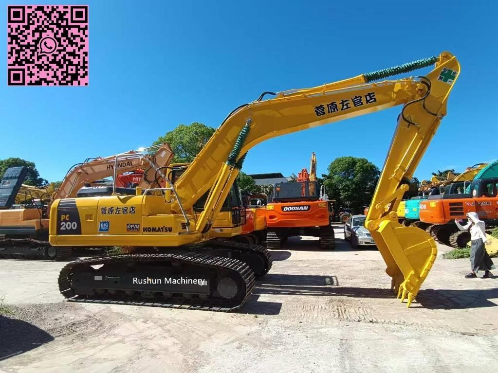 Komatsu PC 200 Midigraafmachines 7t - 12t