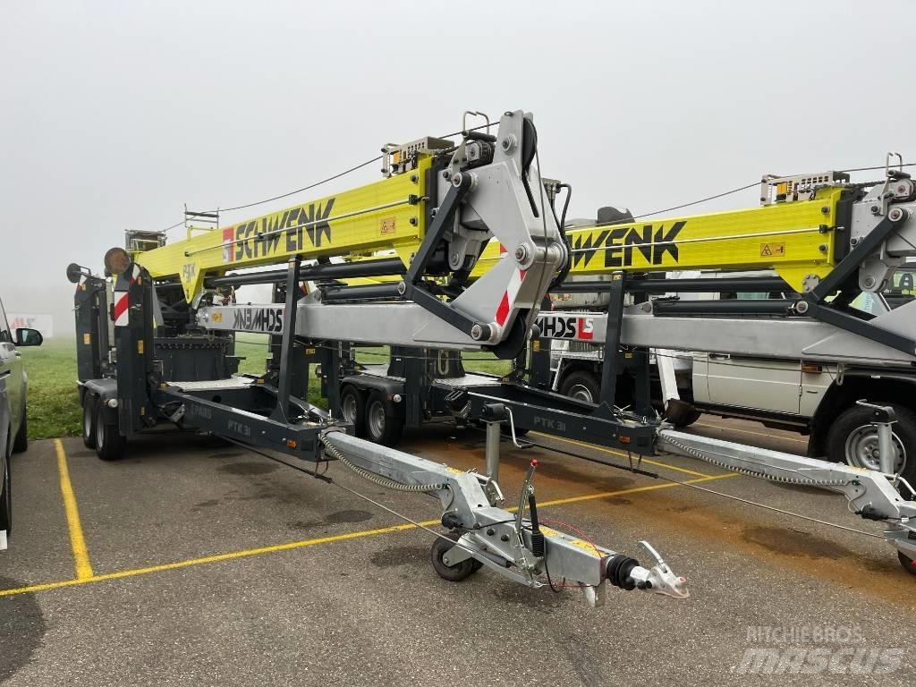 Paus PTK 31 Snelmontage kranen