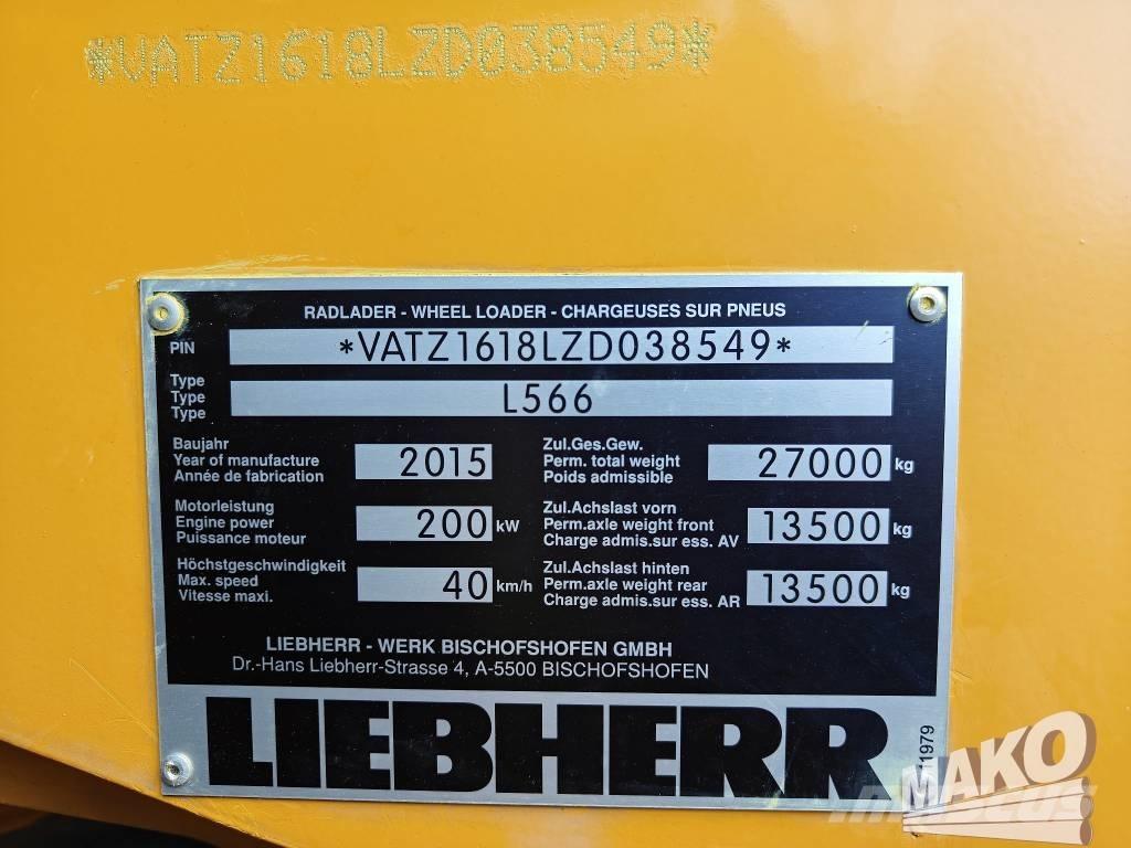 Liebherr L 566 Wielladers