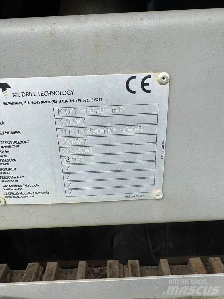 MDT 550 BP Zware boorinstallaties
