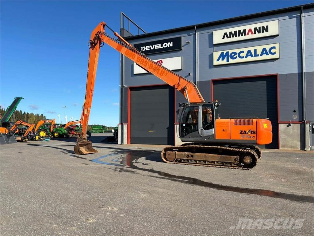 Hitachi ZX210LC-3 Graafmachines Long Reach