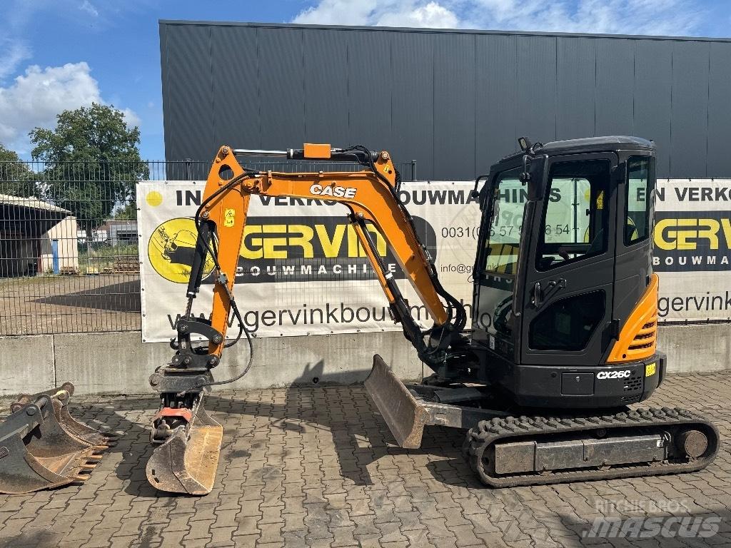 CASE CX 26 C Minigraafmachines < 7t