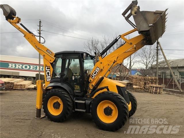 JCB 4 CX Graaf-laadcombinaties