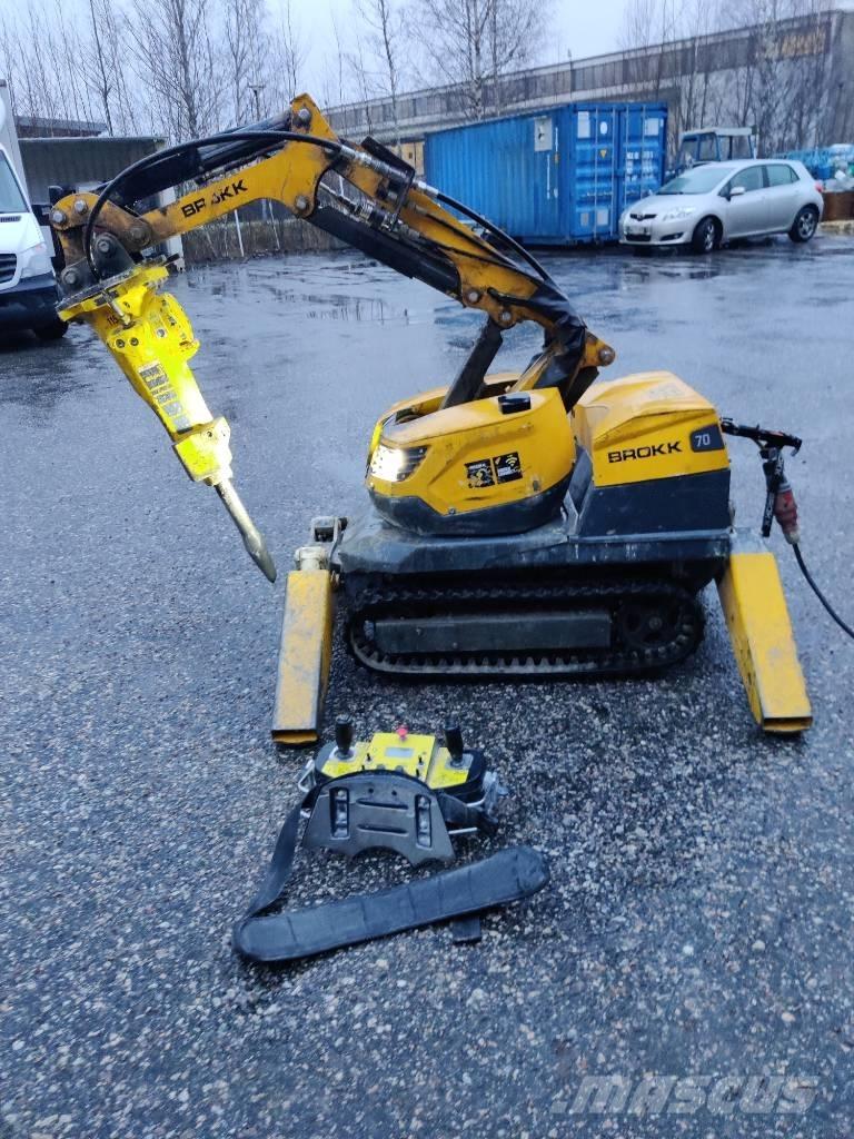 Brokk 70 Sloopgraafmachines