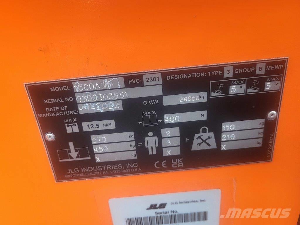 JLG 1500AJP Knikarmhoogwerkers