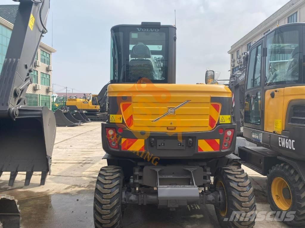 Volvo EW 60w vs Rupsgraafmachines