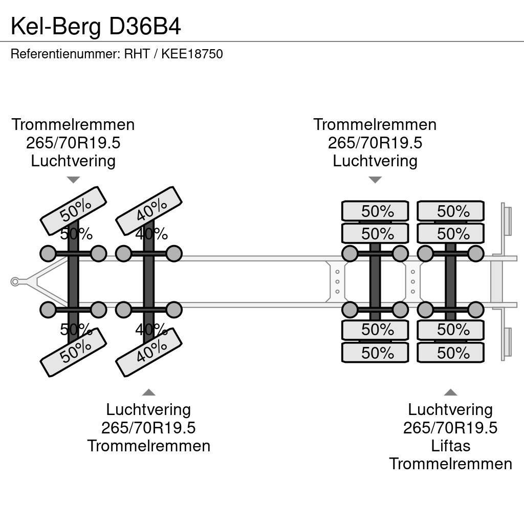 Kel-Berg D36B4 Vlakke laadvloer