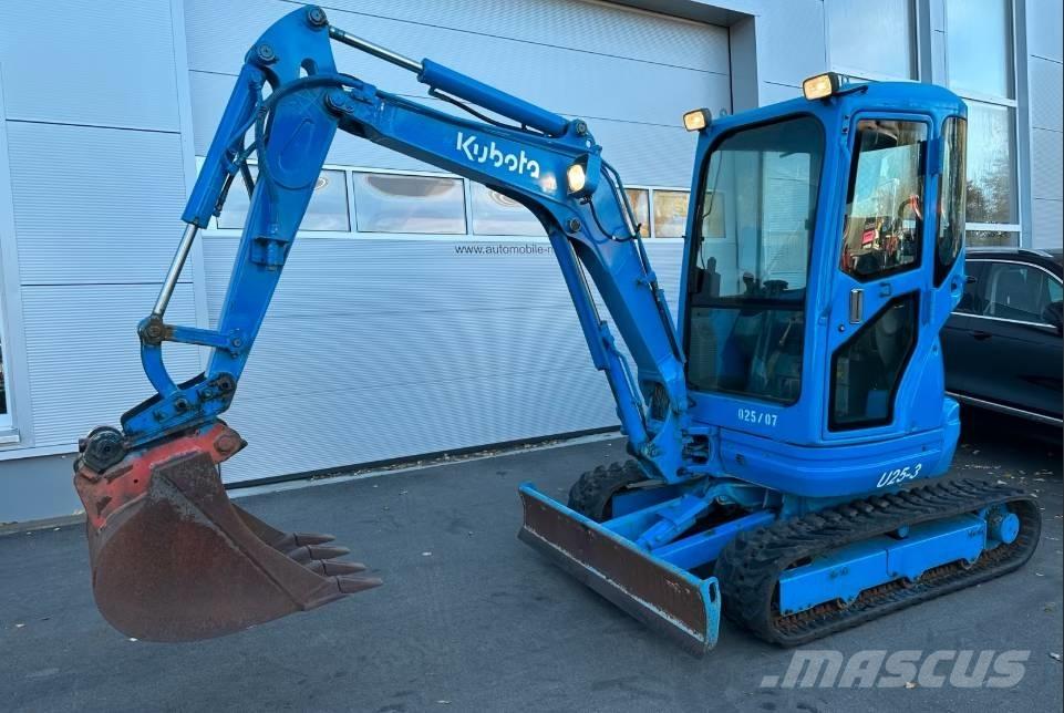 Kubota U25 -3 Minigraafmachines < 7t