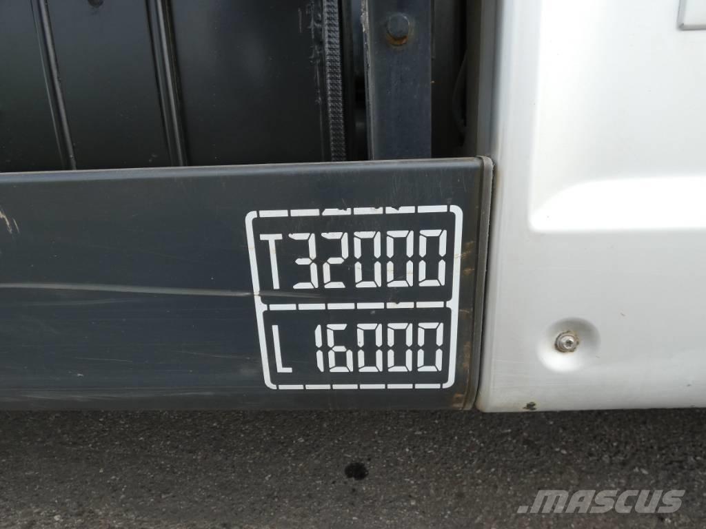 MAN TGS 35.460 Vlakke laadvloer met kraan