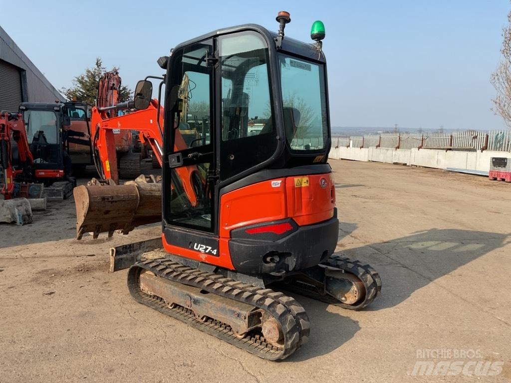 Kubota U27-4 Minigraafmachines < 7t