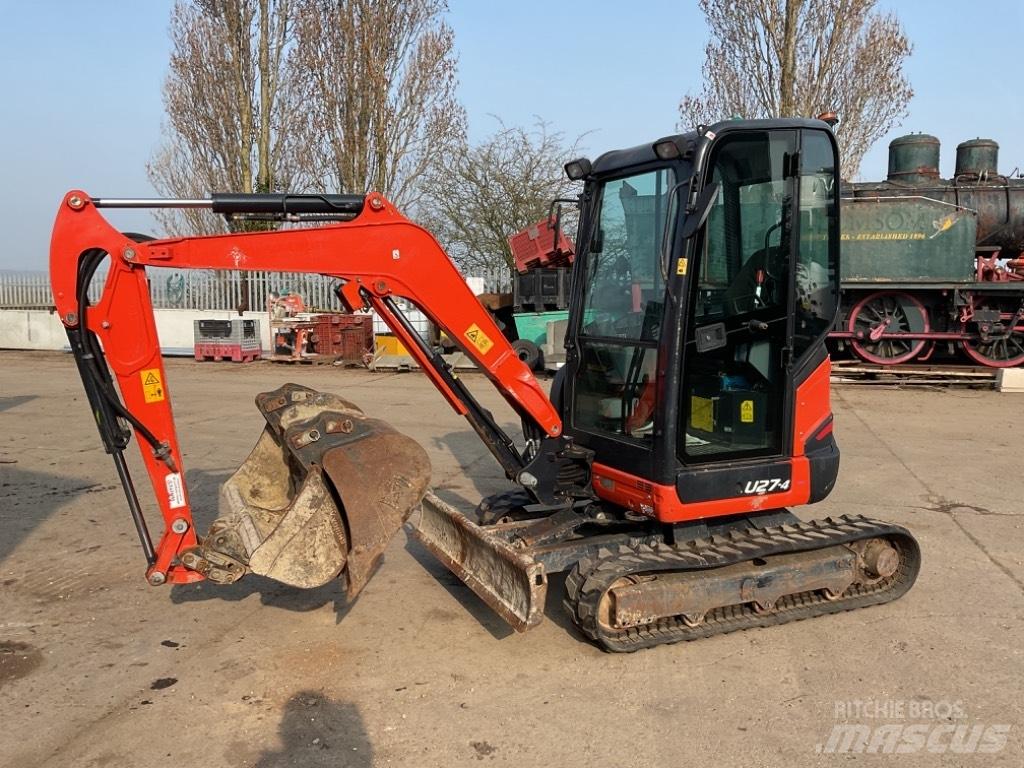 Kubota U27-4 Minigraafmachines < 7t