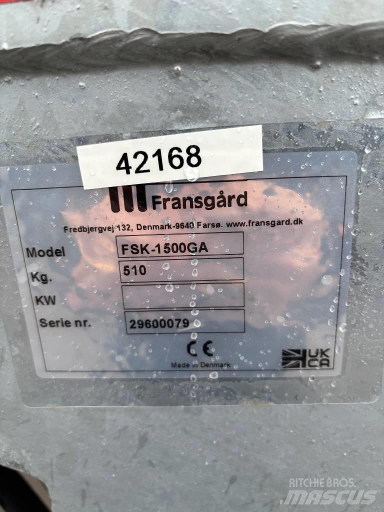 Fransgård FSK-1500 Zand- en zoutstrooimachines