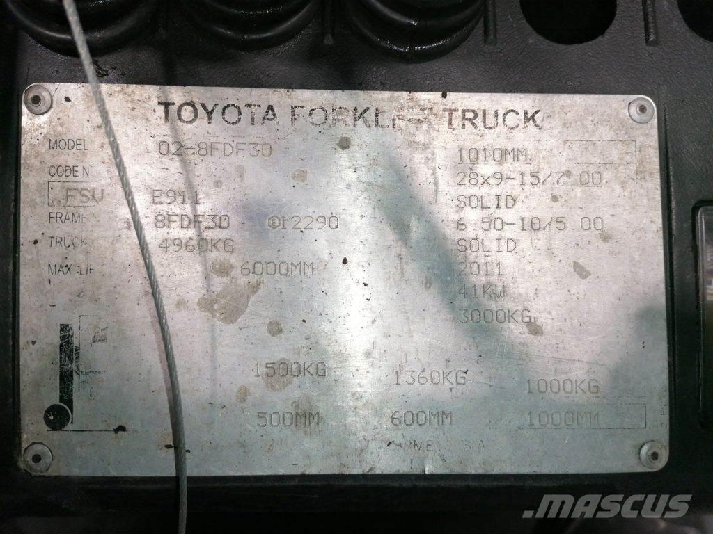 Toyota 02-8FDF30 Diesel heftrucks