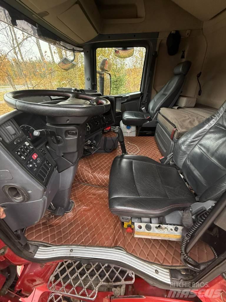 Scania R 480 Containertrucks met kabelsysteem