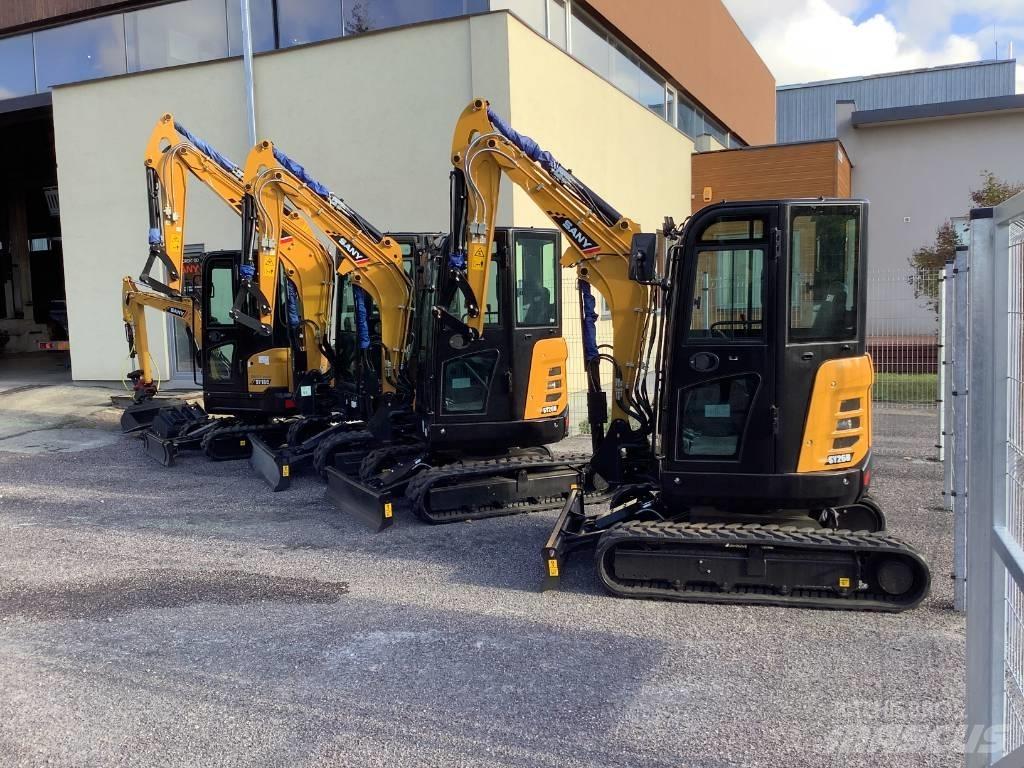Sany SY26U Minigraafmachines < 7t
