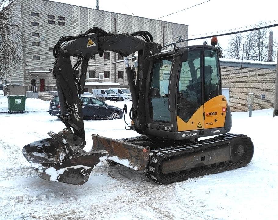 Mecalac 8 M CR Rupsgraafmachines