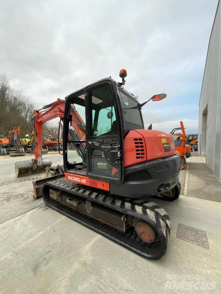 Kubota KX 080-4 Midigraafmachines 7t - 12t