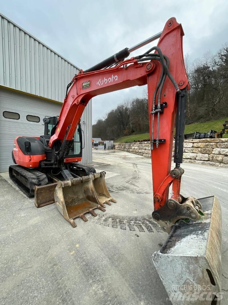 Kubota KX 080-4 Midigraafmachines 7t - 12t