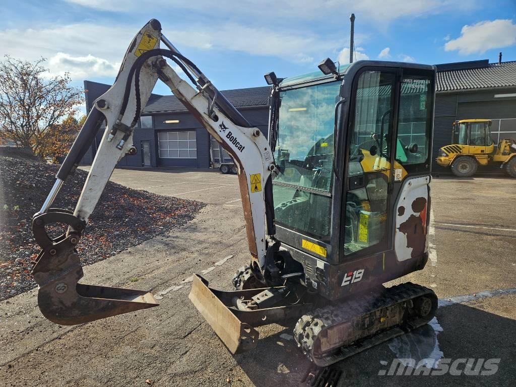 Bobcat E 19 Minigraafmachines < 7t