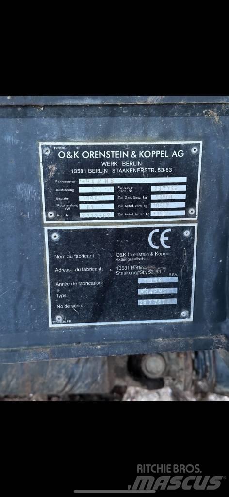 O&K MH 4 PMS Wielgraafmachines