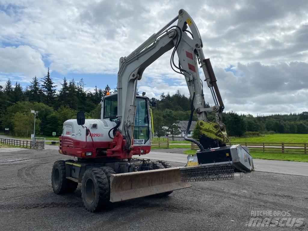 Takeuchi TB 295 W Graafmachines voor de bosbouw
