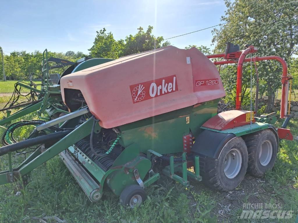 Orkel GP1260 Ronde-balenpersen