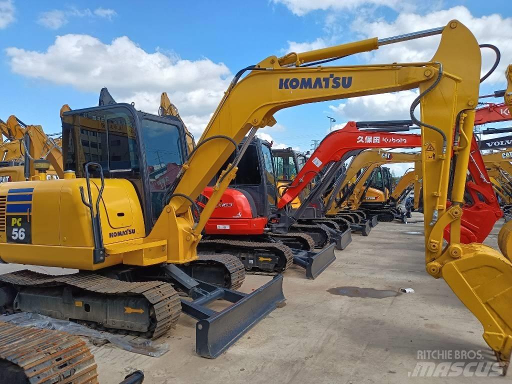 Komatsu PC 56 Minigraafmachines < 7t