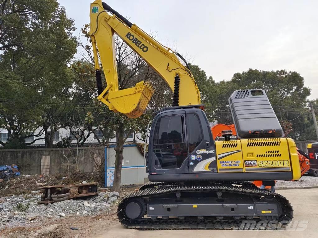 Kobelco SK 200 Rupsgraafmachines