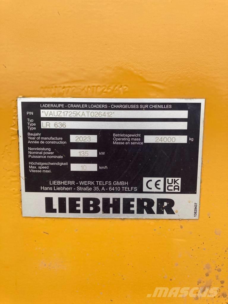 Liebherr LR 636 Rupsladers