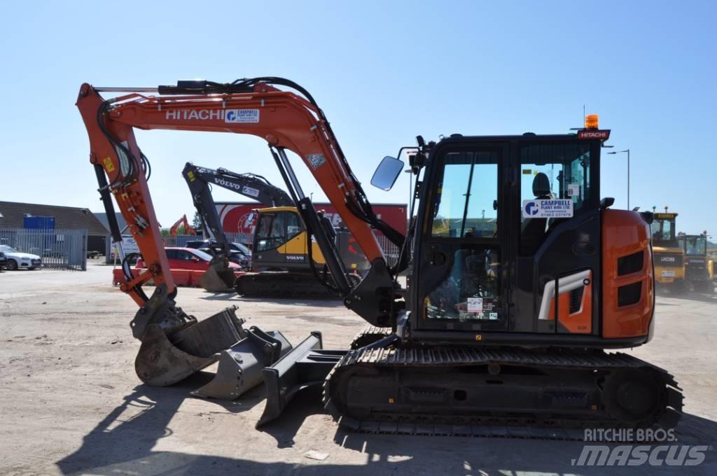 Hitachi ZX 95 USBR-7 Midigraafmachines 7t - 12t