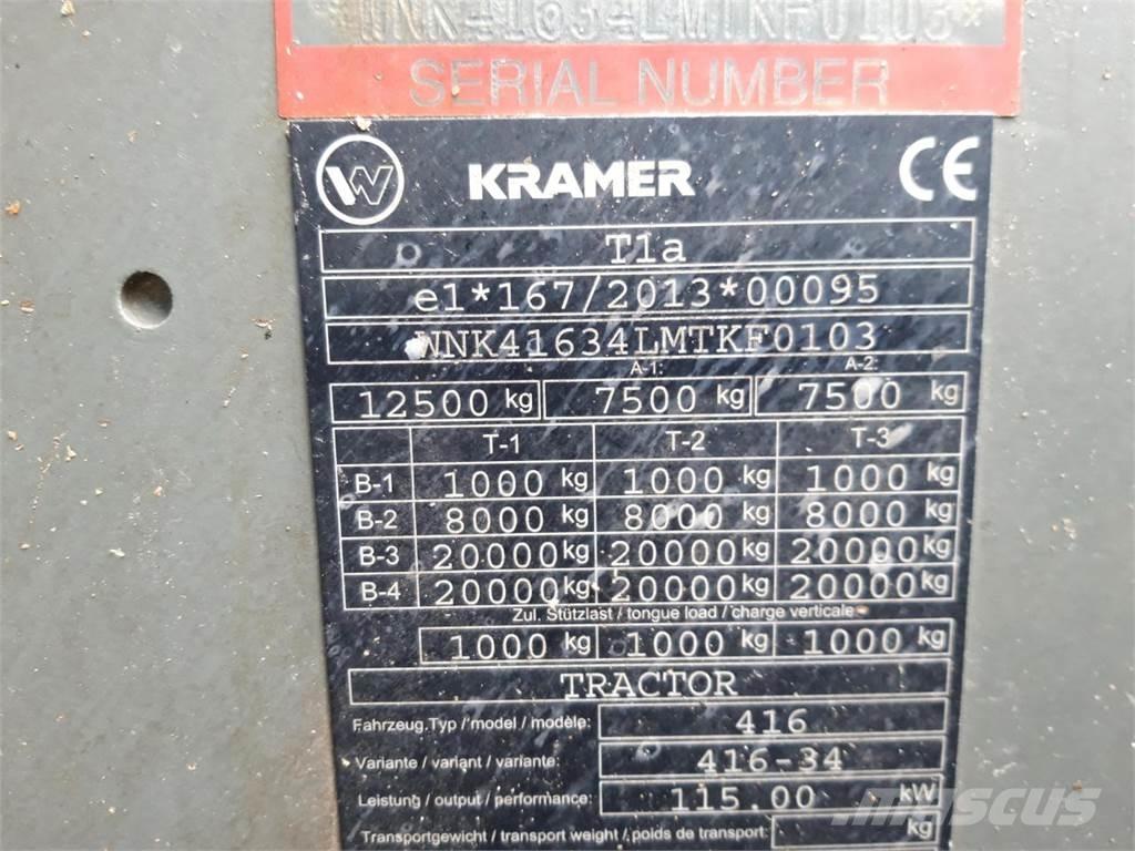 Kramer KT557 Verreikers voor landbouw
