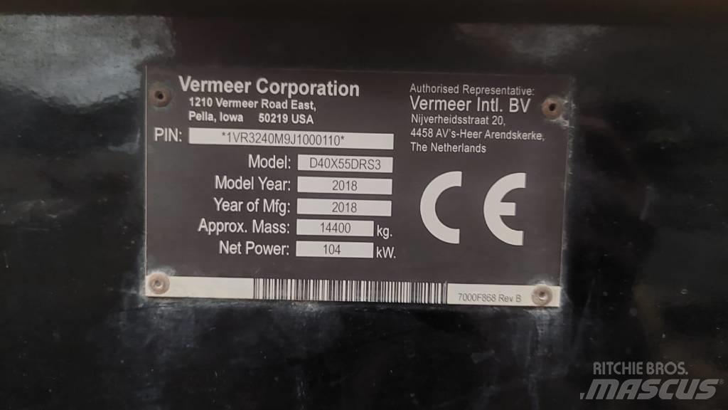 Vermeer D40x55DR S3 Horizontale boorinstallaties