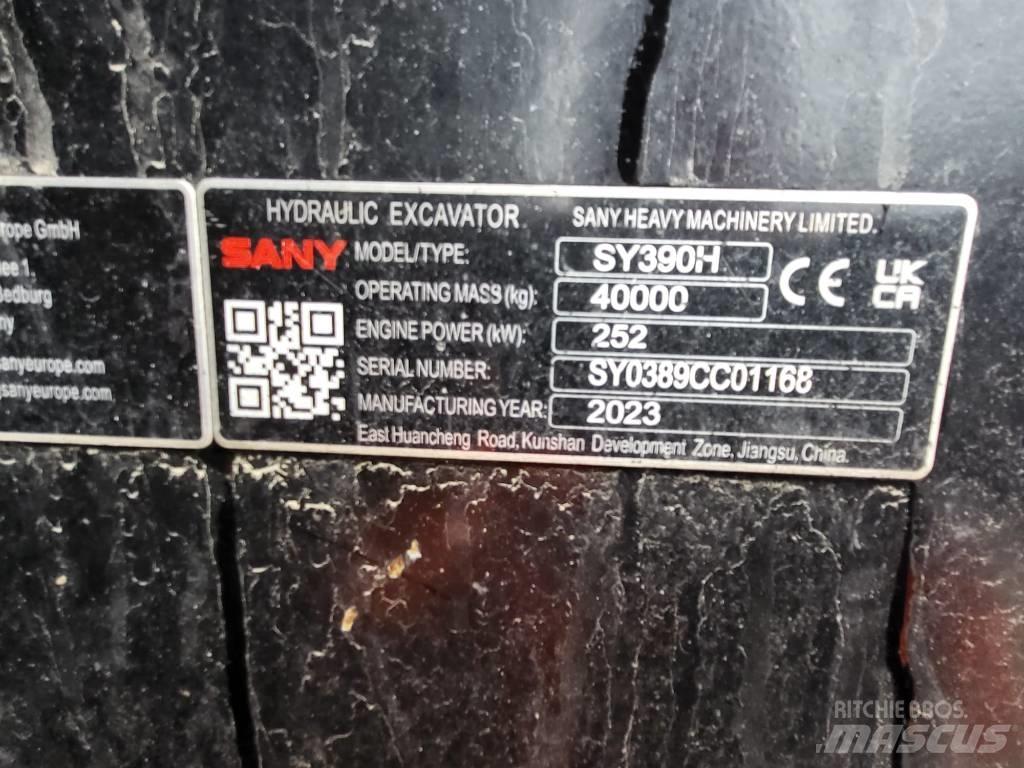 Sany SY390H Rupsgraafmachines