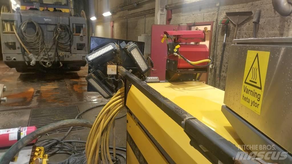 Atlas Copco U4 Mijnbouw kabelleggers