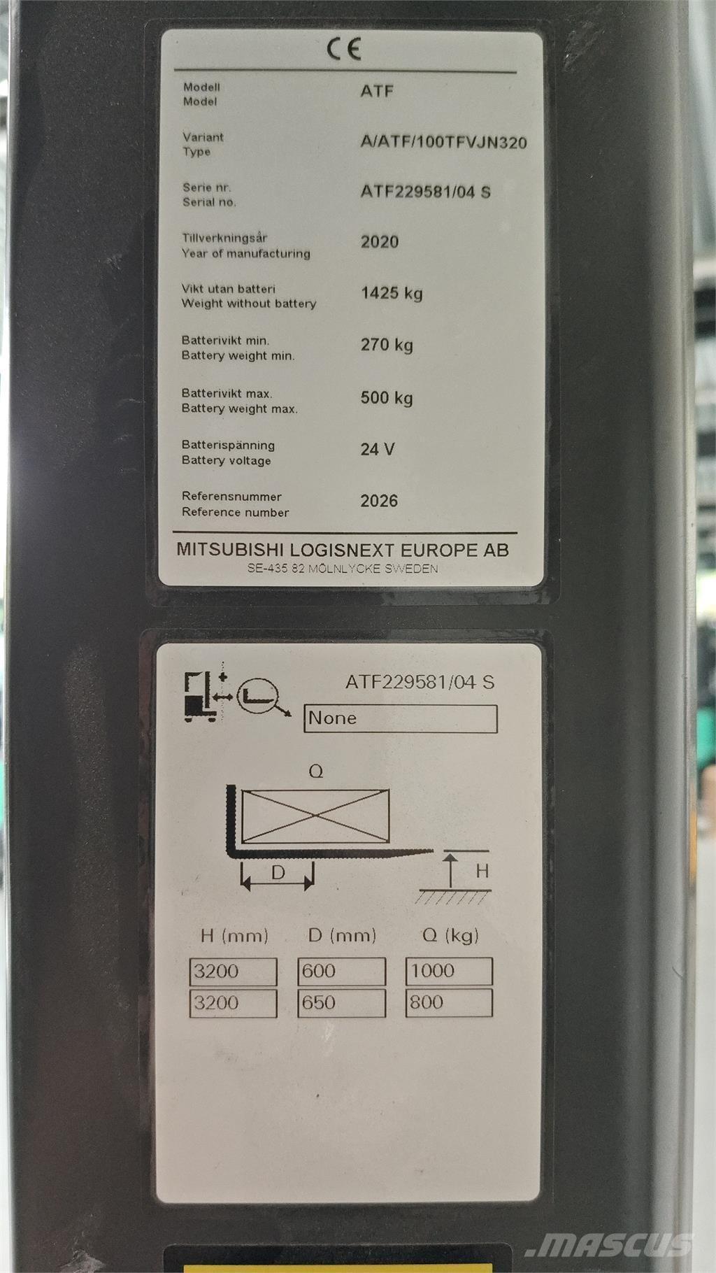 Atlet ATF Zelfrijdende stapelaars