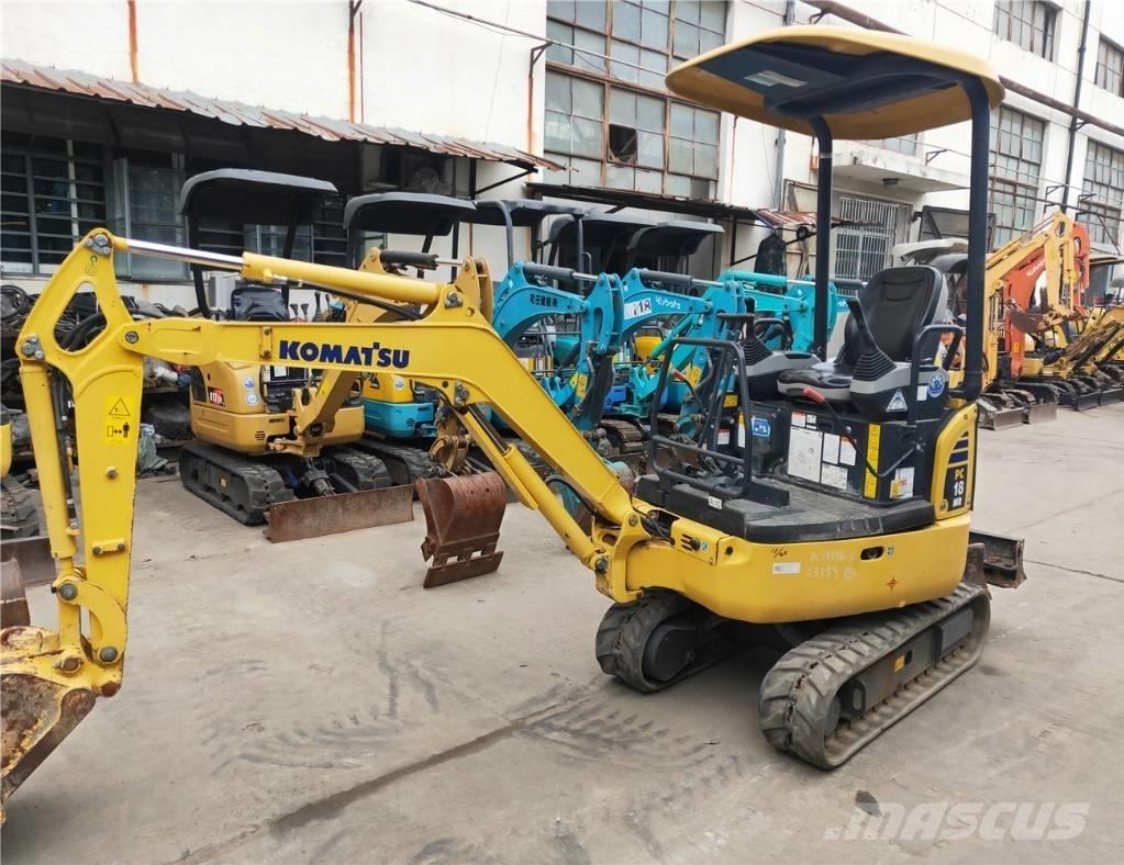 Komatsu PC18MR-3 Minigraafmachines < 7t