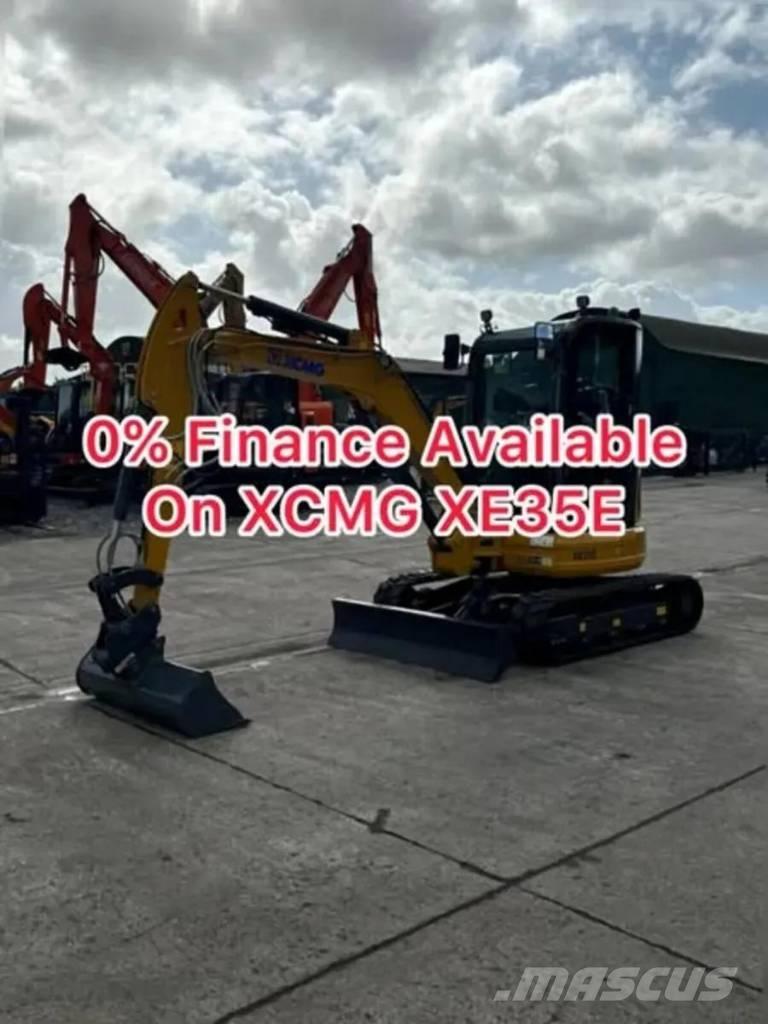 XCMG XE35E Minigraafmachines < 7t