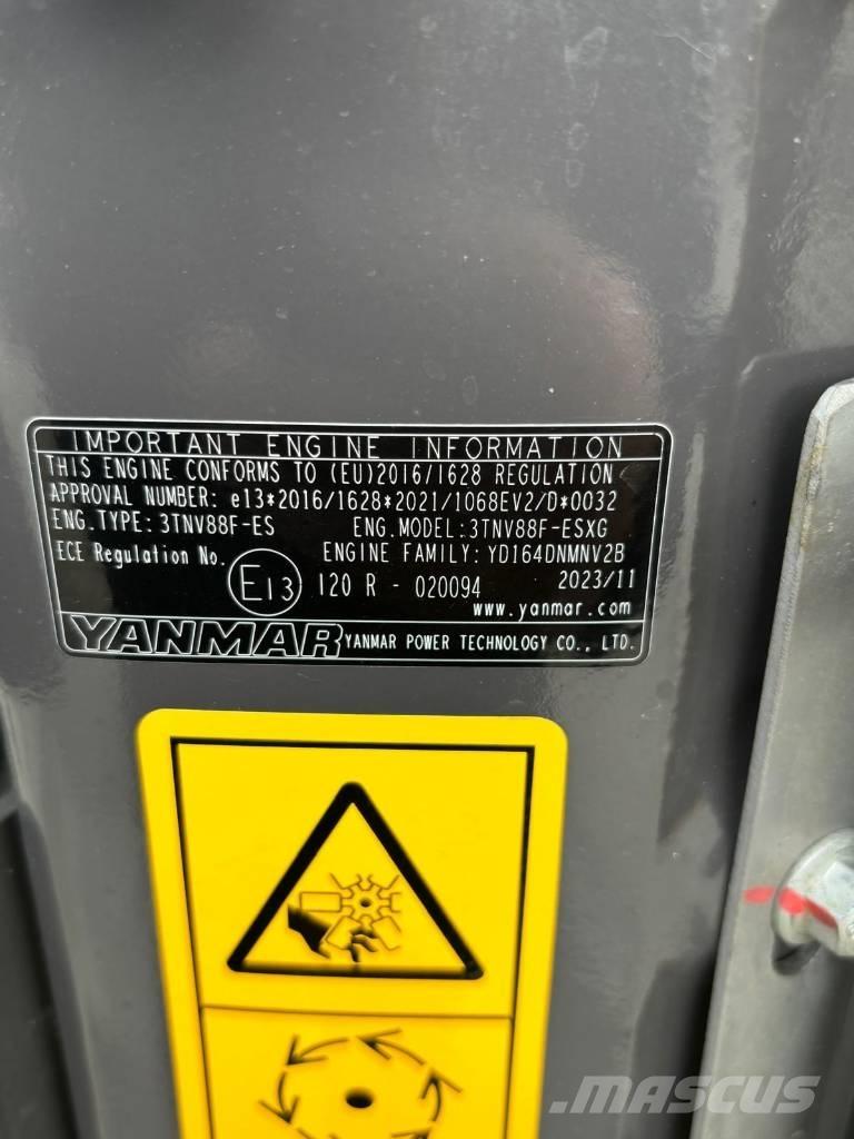 XCMG XE35E Minigraafmachines < 7t