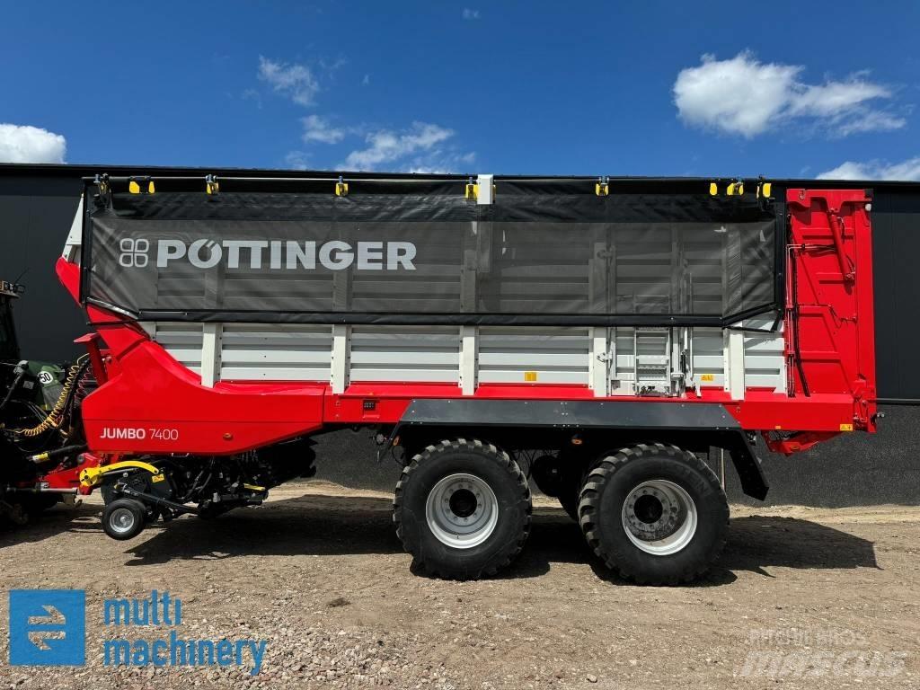 Pöttinger Jumbo 7400 Opraapwagens
