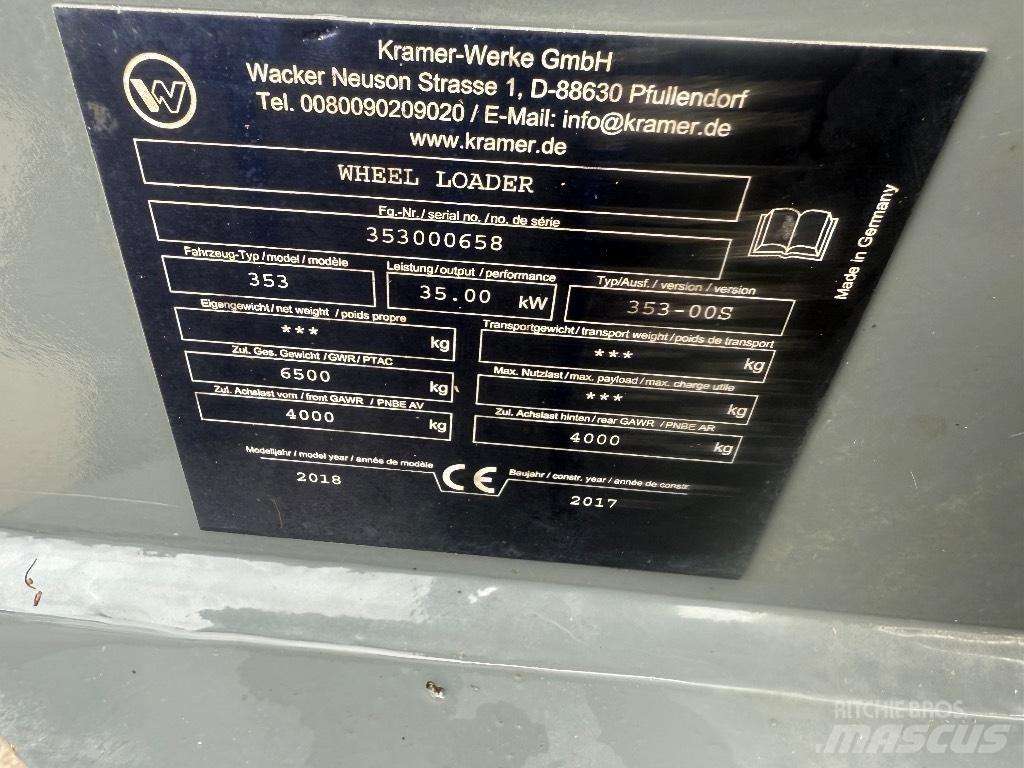 Kramer 5075 Wielladers