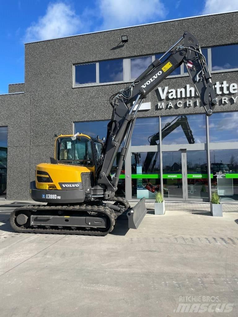 Volvo ECR 88 D PRO Midigraafmachines 7t - 12t